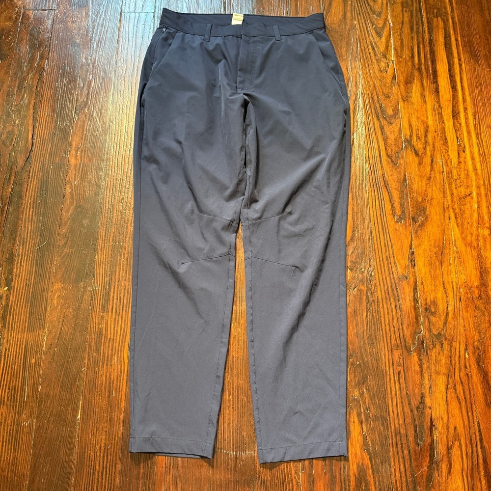 Fabletics The Only Pant Mens 32x32 Blue Classic Fit Business Casual Stretch Golf